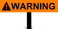 warning sign